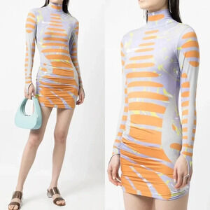 MAISIE WILEN  orbit city asymmetric mini dress